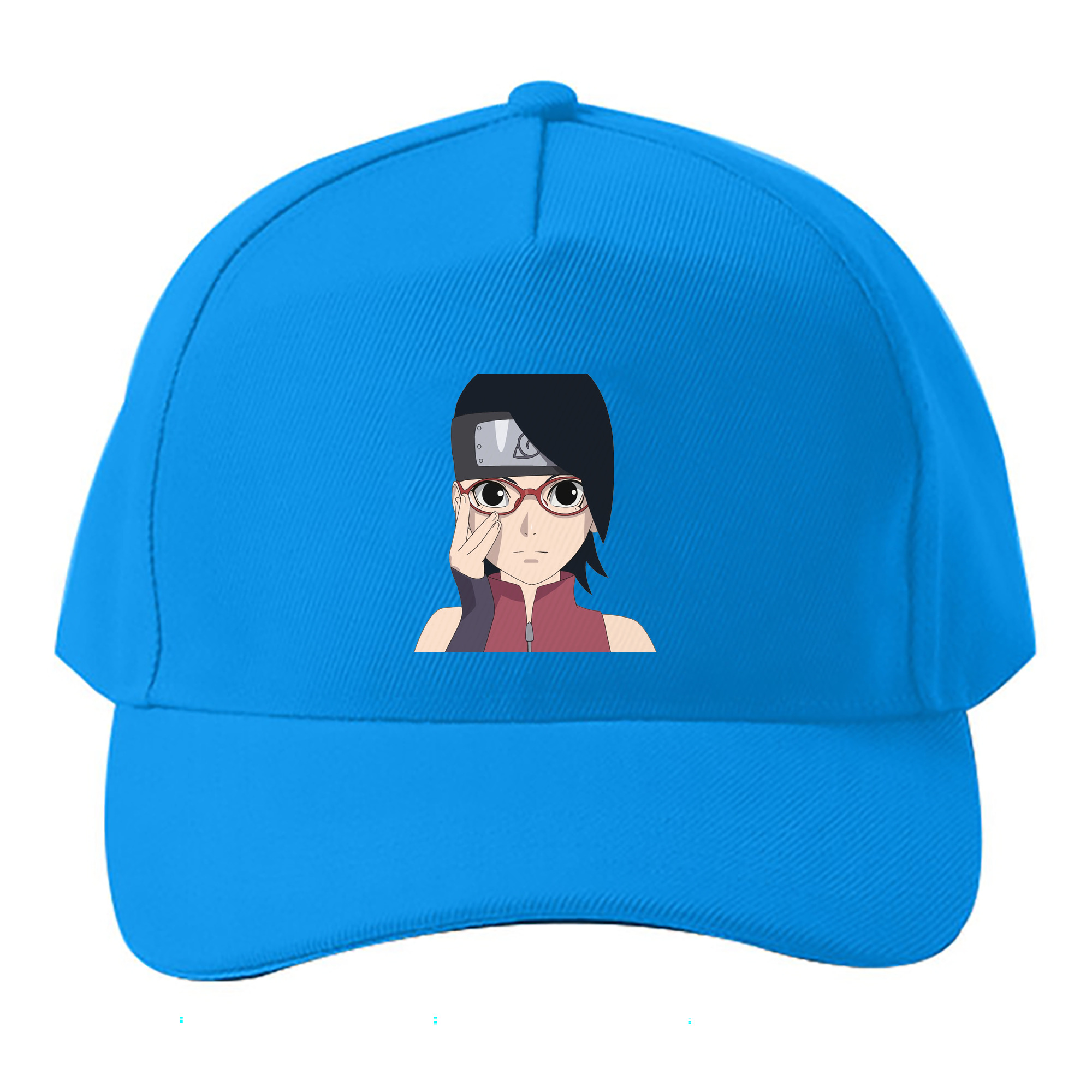 （画像用） NARUTO -ナルト- うちは サラダ Uchiha Sarada ベースボールキャップ 綿100％ 男女兼用 帽子 スポーツ
